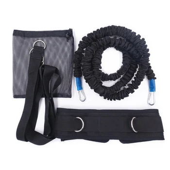

Resistance Bungee Band with Adjustable Belt for Running Training Workout Speed Agility Strength Basketball and Football Elastic