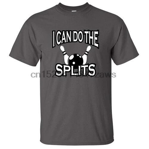 DO THE SPLITS funny BOWLING TEE UNIFORM MENS T-SHIRT |