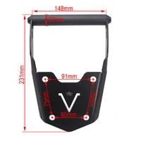 For KAWASAKI VERSYS X300 X-300 Motorcycle Accessories Modified Navigation Bracket carbon fiber GPS Phone Navigation Bracket - Image 6