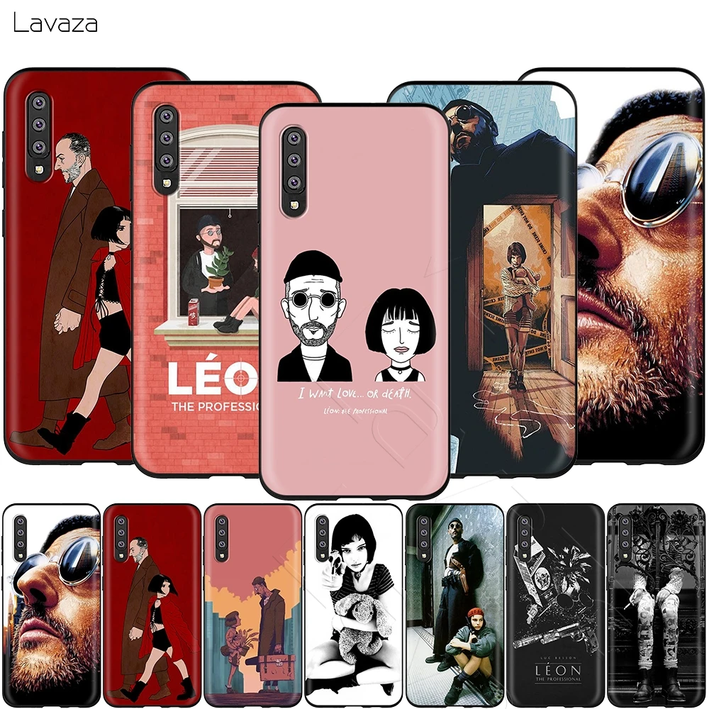 Lavaza Leon Matilda Natalie Portman Case for Samsung Galaxy A2 J4 Core J6 J7 DUO J8 Prime A20E A70S 2018 |