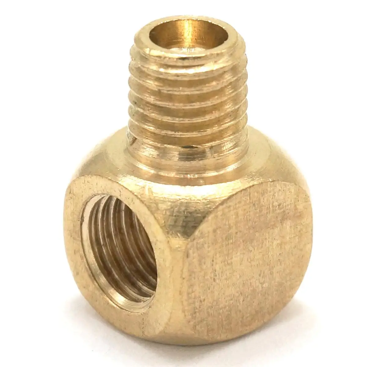 5pcs M8x1mm Male to Female 90 Degree Elbow Brass Pipe Fitting Connector Adapter | Обустройство дома