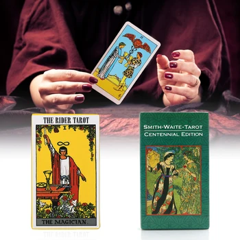 

78Pcs/Set Hot Sale Full English Radiant Rider Wait Tarot Cards Factory Made Smith Tarot Deck Board Game Cards