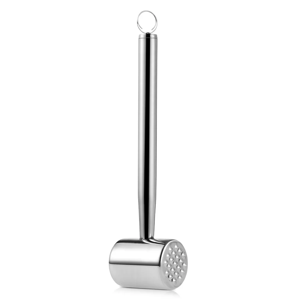 Hemoton Meat Tenderizer Stainless Steel Meat Mallet Tool Meat Hammer