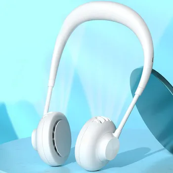 

Portable Fan 360 Degree Hanging Neck Fan USB Ultra-Quiet with 3 Adjustable Wind Speed for Classroom Sport Office Outdoor