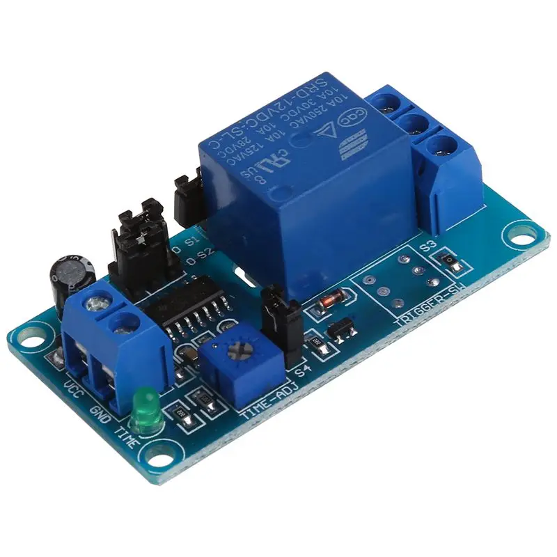 

Hot Sale Single Channel Time Delay Relay Module Control Board DC12V FC-32