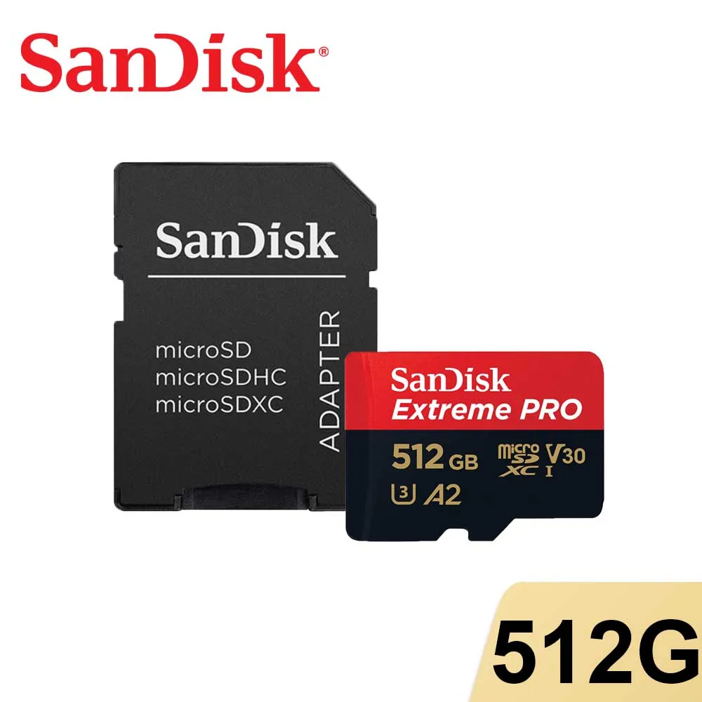 SanDisk Extreme Pro SDXC UHS-I Micro SD Flash Card MobileMate USB 3.0 microSD Card Reader Memory Card V30 A2 4K for Camera Drone 4gb sd card Memory Cards