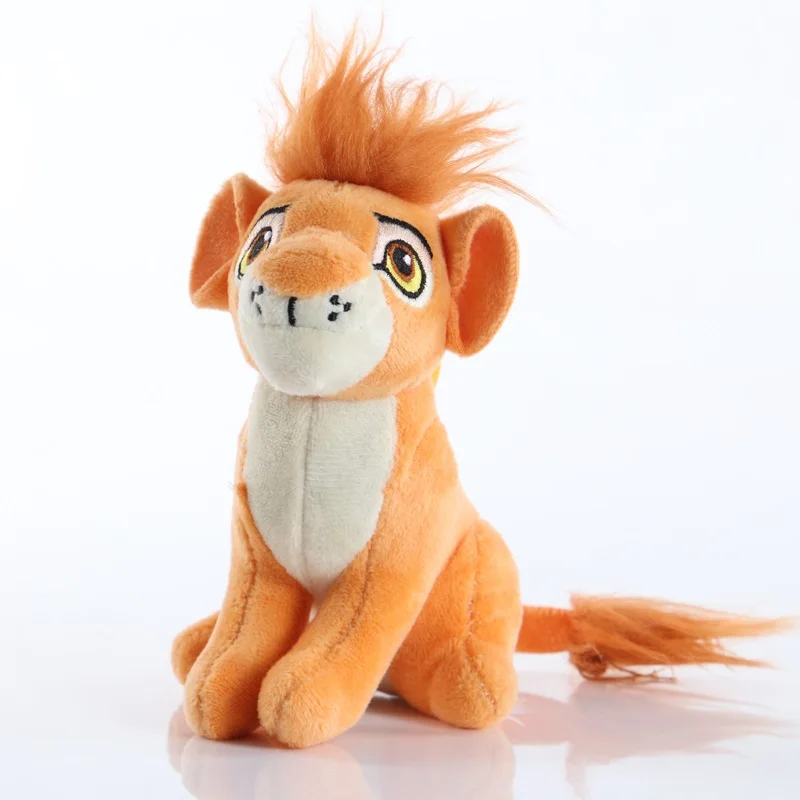 13-23 см с изображением короля льва плюшевые игрушки Simba игрушки, детские мягкие игрушки животных Куклы Мягкие Leo Lion плюшевые игрушки для детей на день рождения, рождественские подарки - Цвет: 13cm Simba