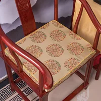 Golden Printed Chinese Style Sponge Cushion Dining Chair Seat Cushions Buttock Mat Pad For Home Decor Soft Sitting Pad 8 Sizes 1