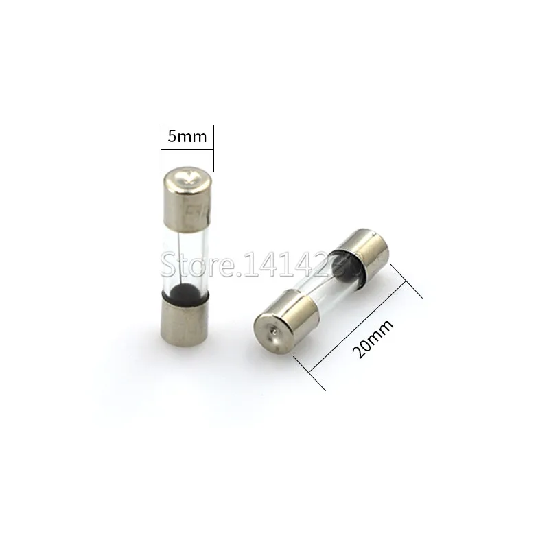 10 шт. стеклянные трубки 5 х20 мм 1 А 2 3 6 8 12 а 15 20 250 В мм|tube fuse|blow glass fusesglass tube fuse |