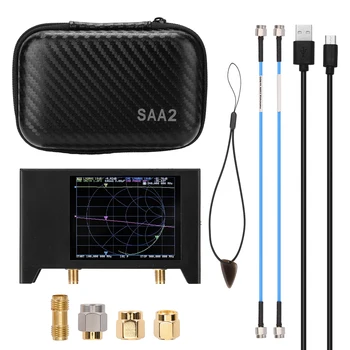 

3G Network Analyzer Metal Accurate Antenna Analyzer with 2.8-inch Display Vector Analyzer For SAA2 Nano VNA V2 EVA Package