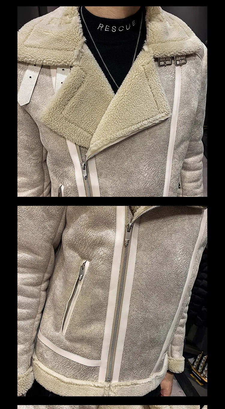 Leren Heren Jas Толстая кожаная куртка Blouson Cuir Moto Homme мужская куртка из искусственной кожи мужской Тренч куртка уличная панк куртка
