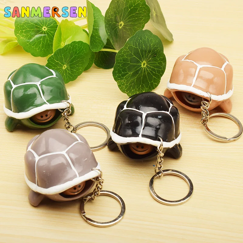 

1PC Squishy Toy Anti Stress Squeeze Toys Stress Relief Toys Rubber Gadgets Tortoise Out Of The Shell Key-chain Kids Adult Toys