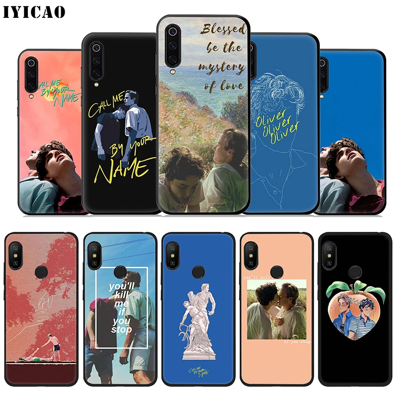 IYICAO Call Me на Ваше имя мягкий чехол для Xiaomi mi A3 A2 A1 9T CC9E CC9 9 8 6 Se Lite F1 макс 3 5X 6X крышка |