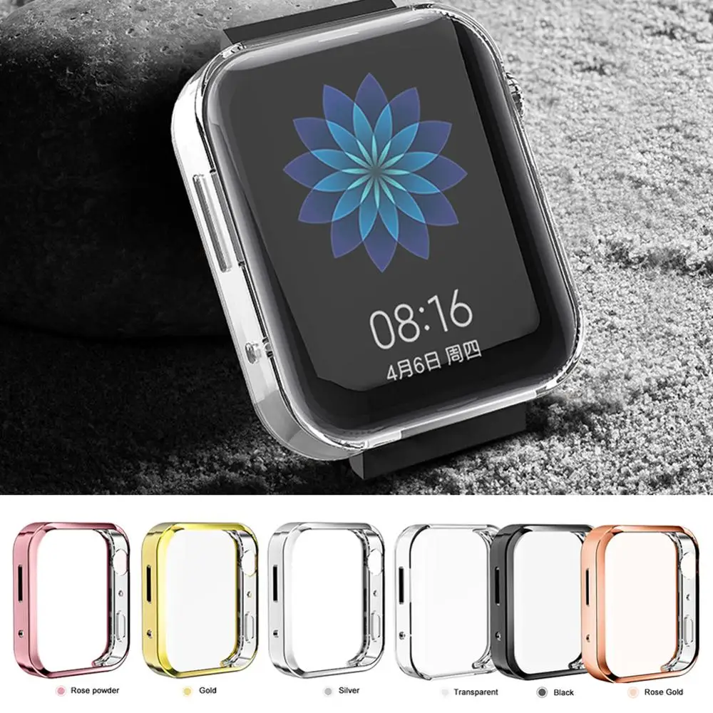 

Suitable for Xiaomi Smart Watch Transparent Multi-color electroplating Protective Sleeve Protective Shell