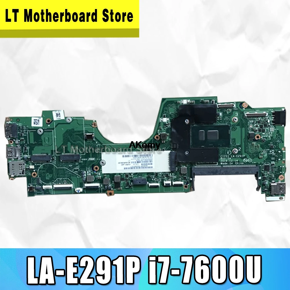 

AKMEY 01HY149 CIZS1 LA-E291P Main Board For Lenovo Yoga 270 370 Laptop Motherboard I7-7600U CPU DDR4