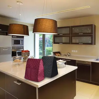 

Home Kitchen Food Dust Cover Clean Black Fit For Mixer or Waterproof Kitchen Blender Dust Cover For Aid Mixer Machine Storage