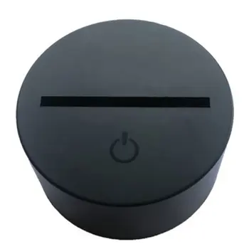 

Colorful Animation Lights Bedside 3D Night Light Seven Color Touch Remote Control Led Lamp Creative Gift Table Lamp