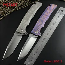 Y-START VG-10 лезвие складной нож инструменты TC4 Ti ручка синий или серый открытый кемпинг охотничий нож