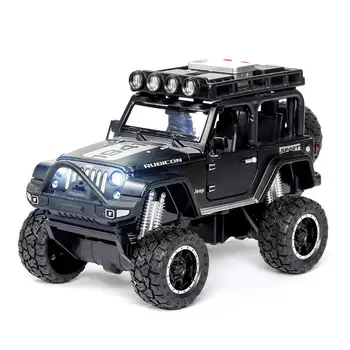

1:32 Doors Open Simulate Alloy Car Modeling Sound Light Toy with Big Wheels for Kids Collection