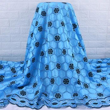 

Zhenguiru New Arrival High Quality African Lace Fabric Embroidery French Fabric Bright Diamond Nigerian Fabric For Wedding A1948
