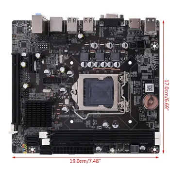

New P8H61-M LX3 PLUS R2.0 Desktop Motherboard H61 Socket LGA 1155 I3 I5 I7 DDR3 16G uATX UEFI BIOS Mainboard