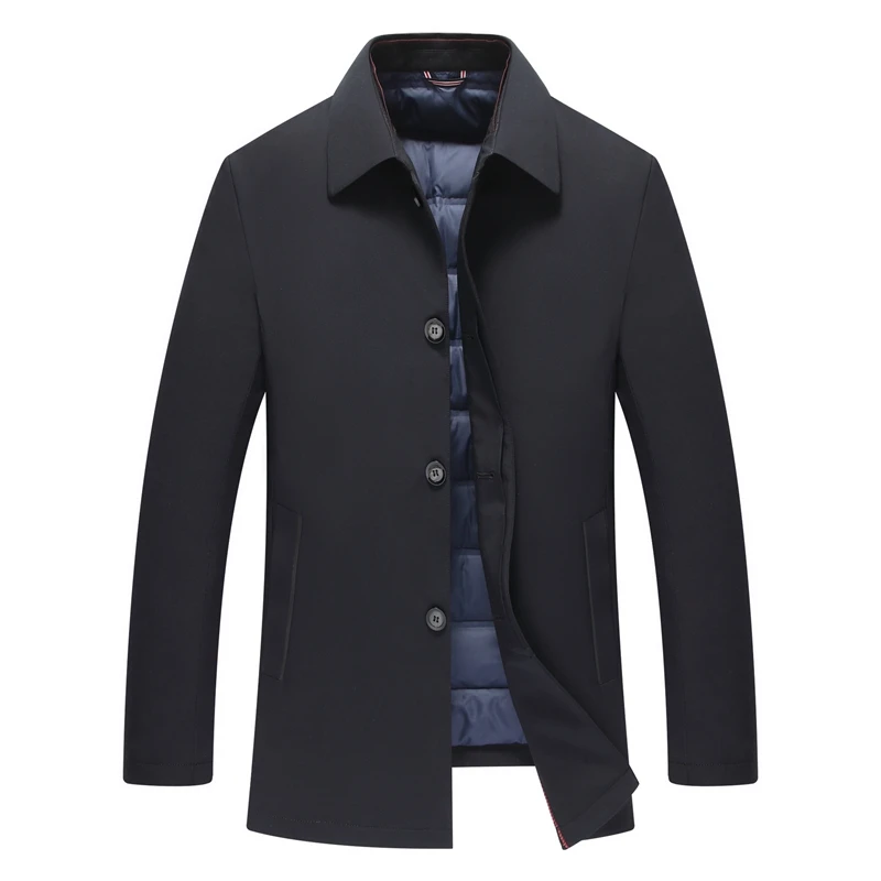 

2021 Men's Jacket Winter New Fashion Casual Classic Down Clothing Warm Jacket Casual Men's Motorcycle Clothing