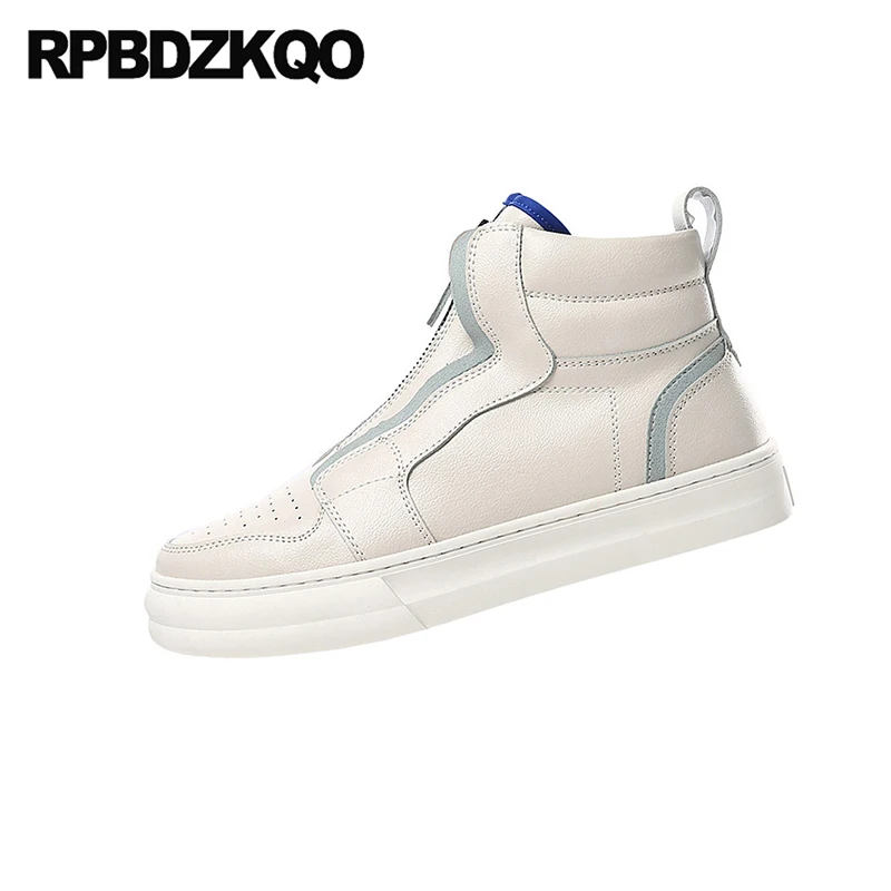 breathable skate men shoes casual high top spring flats white comfort trainers black hip hop street style sneakers designer