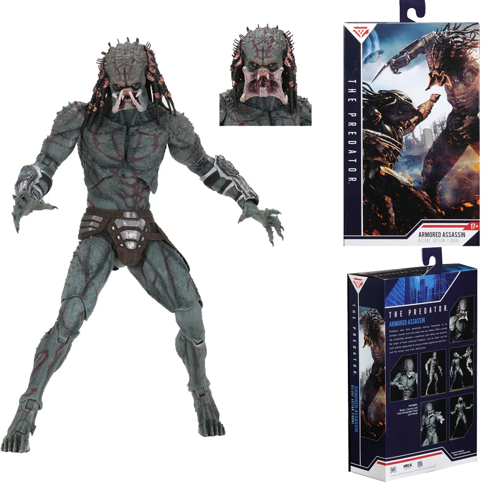 Экшн фигурка хищника NECA бронированный убийца хищник Ultimate Neca разблокированная