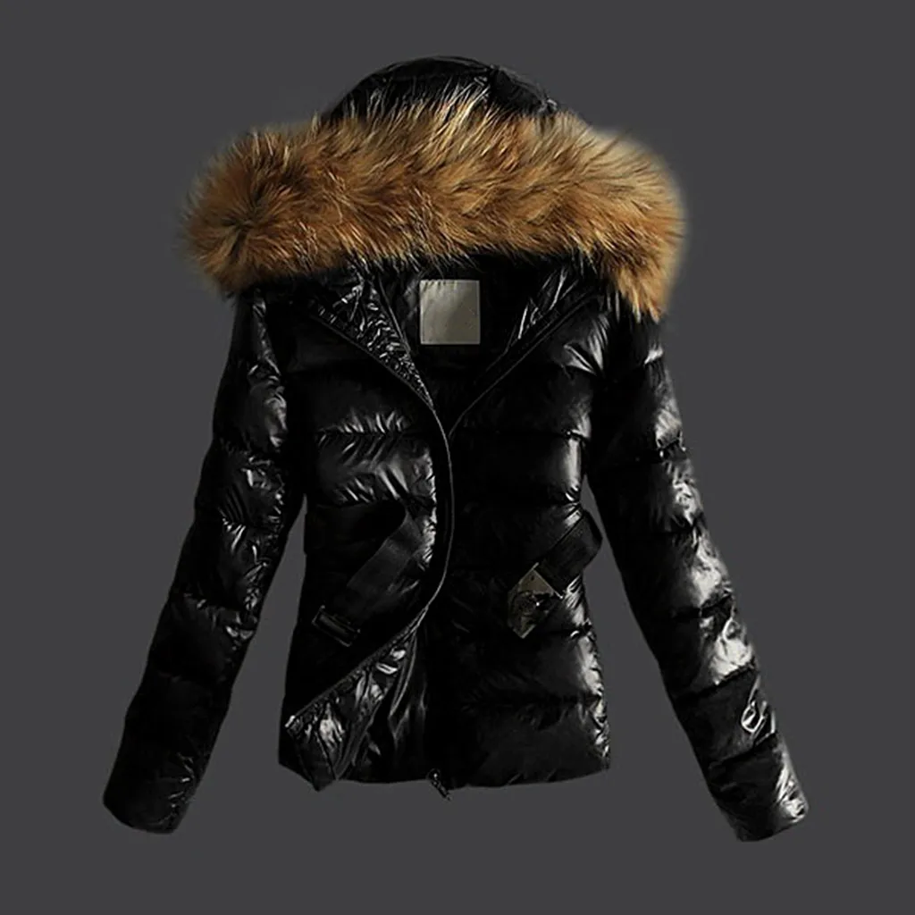 JAYCOSIN, Женское пальто, зимняя хлопковая куртка с капюшоном, большой размер, женская верхняя одежда, стеганые зимние теплые пальто, пальто для женщин, s