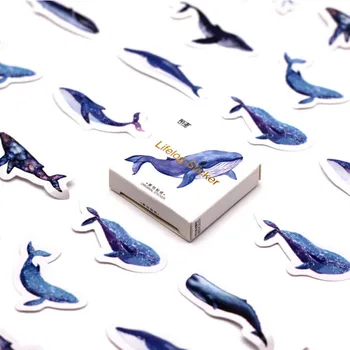 

Mini Cute Cartoon Kawaii Animals Whale Memo Pad Sticky Notes Memo Notebook Stationery Note Paper Stickers School Supplies