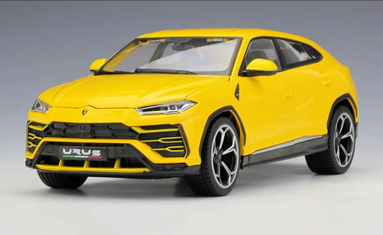 Bburago литой модельный автомобиль 1:18 SUV Urus внедорожный металлический сплав высокого моделирования автомобилей с базой подарки для мальчиков