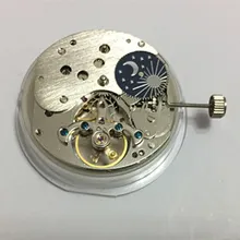 Часовой механизм внутренний механический механизм двухигольный фазовый турбийон механизм