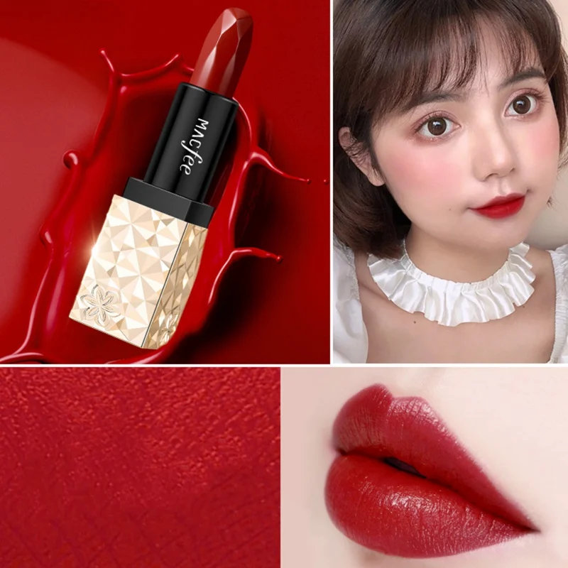Антипригарная чашка 5 цветов красная бархатная губная помада водонепроницаемый