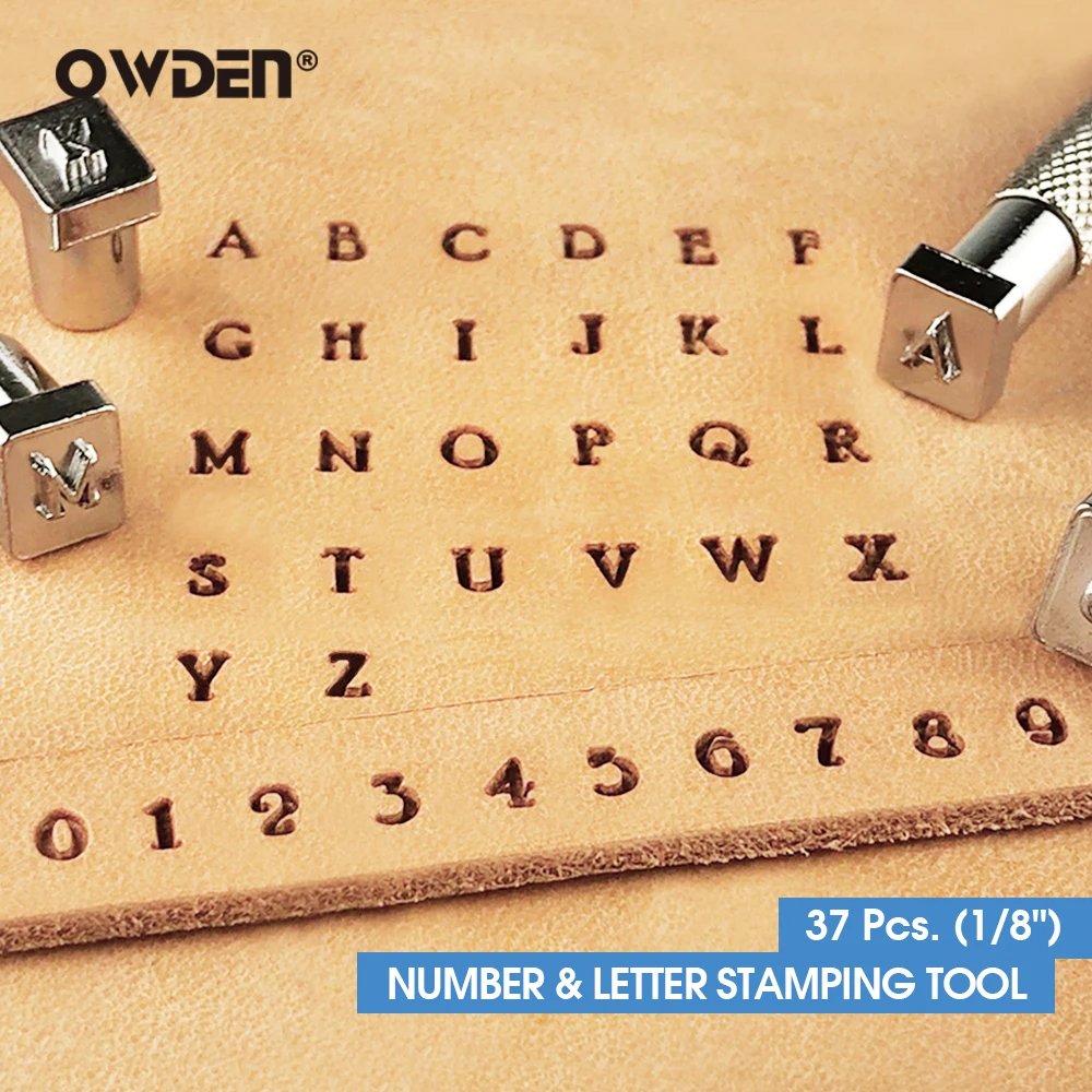 OWDEN-Ensemble d'estampage de bijoux, outils de poinçonnage