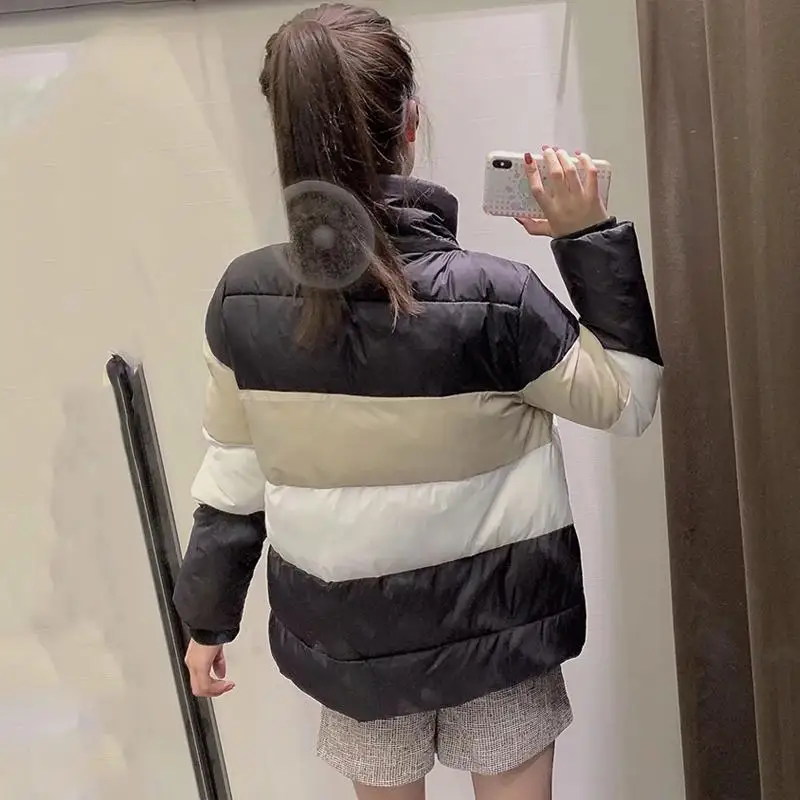 Модная цветная Женская куртка-бомбер пальто и куртки Женская Корейская верхняя одежда женская парка зимнее пальто уличная одежда