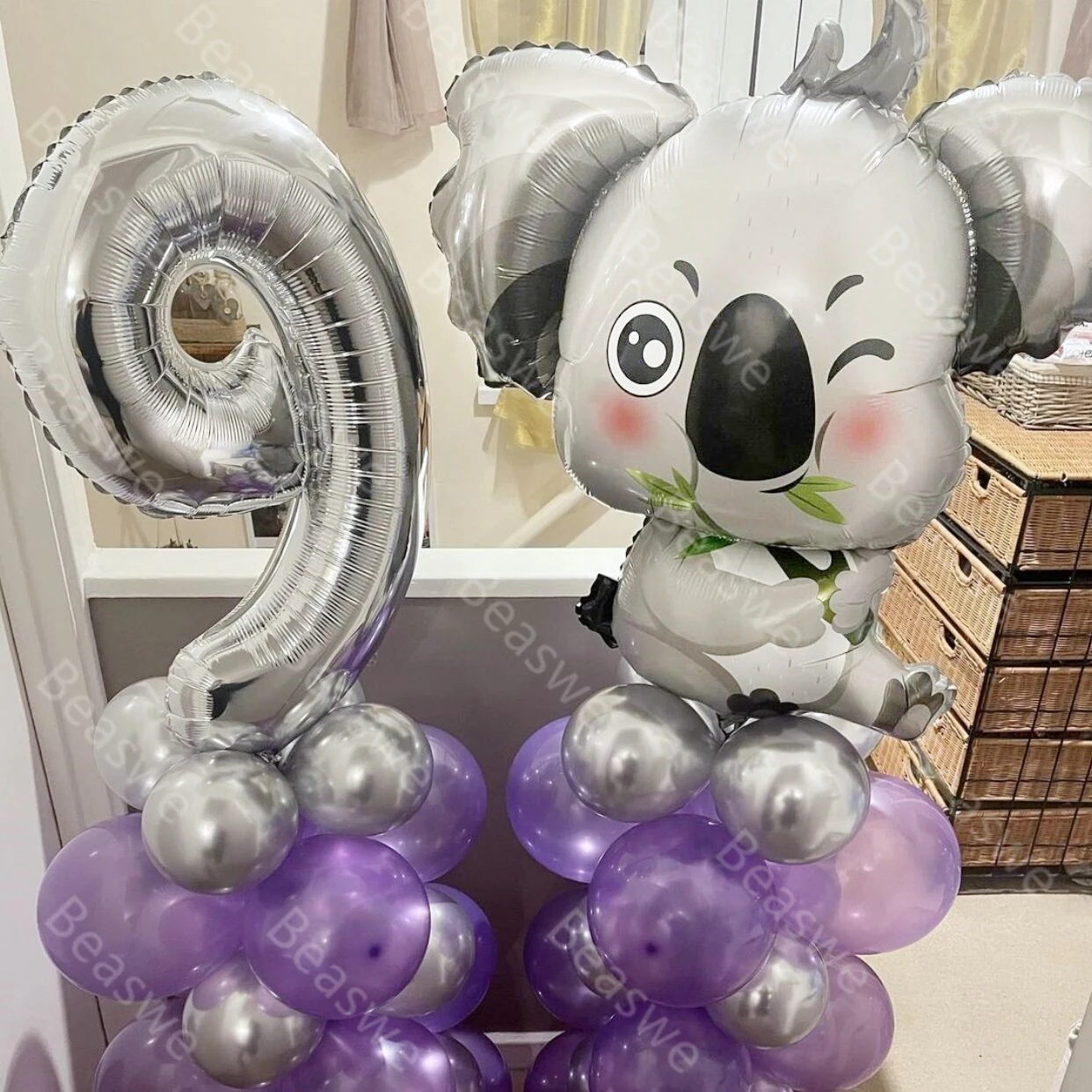Koala Birthday Accessories Koala Birthday Balloons Koala Animal