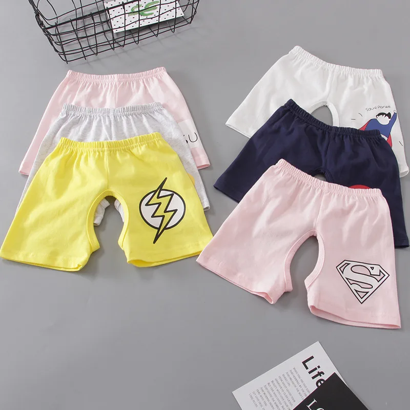 

2019 New Style Summer Baby Pure Cotton Thin Open Crotch Shorts Infants tong nei ku CHILDREN'S Shorts