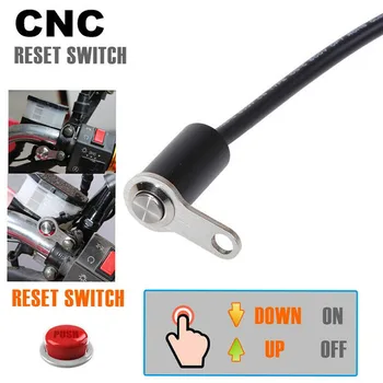 

LED Headlight Practical Motorcycle Use Replacement Stainless Steel Engine Modification Reset Handle Switch Push Button Control