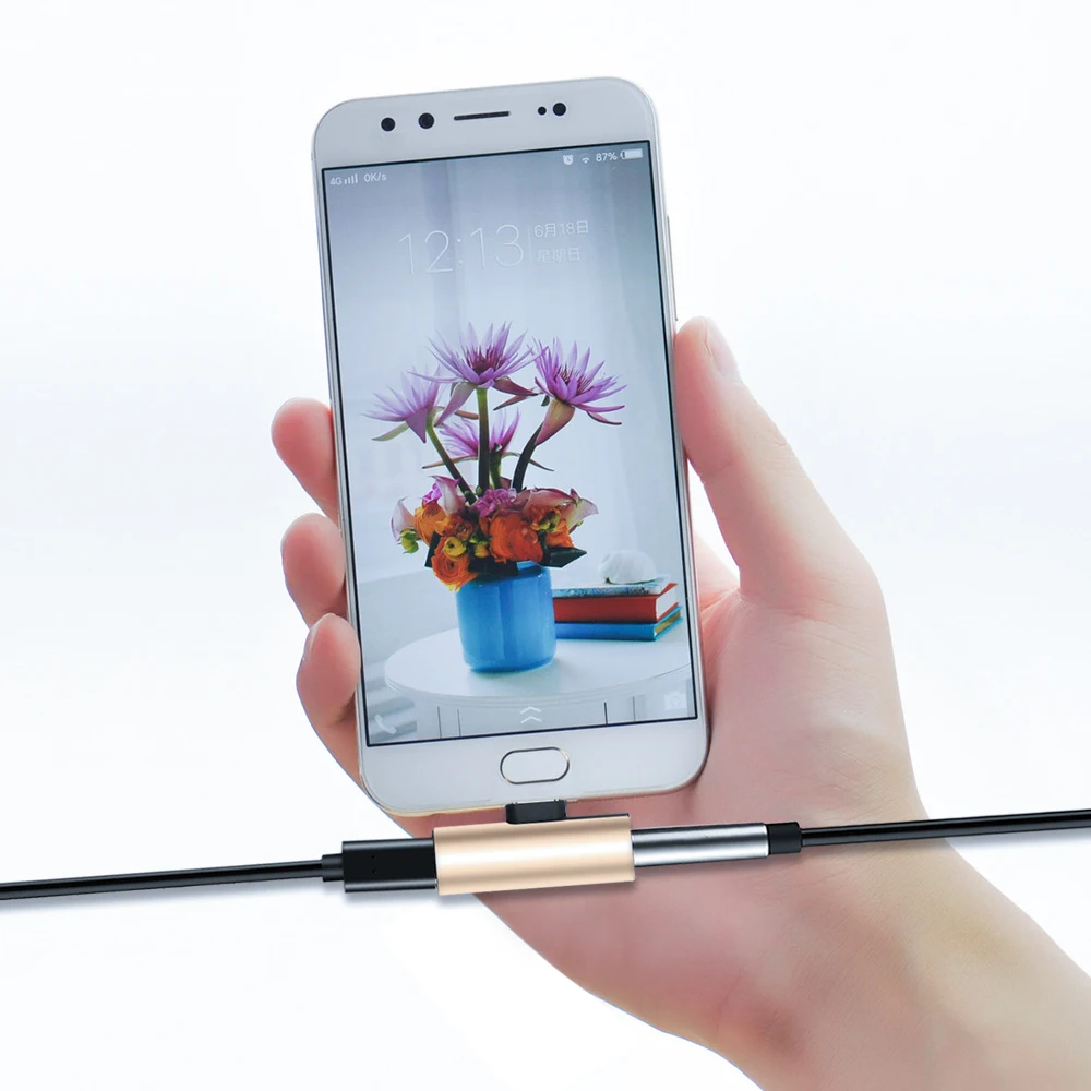 2 в 1 Тип C до 3,5 мм разъем для гарнитуры зарядный конвертер usb type-C аудио адаптер для Xiaomi 6 huawei P10 mate 20