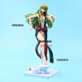 C.C. 21cm Anime Code Geass R2 Lelouch of The Rebellion Sexy Girls PVC Action Figures toys Anime figure Toys For Kids children 2