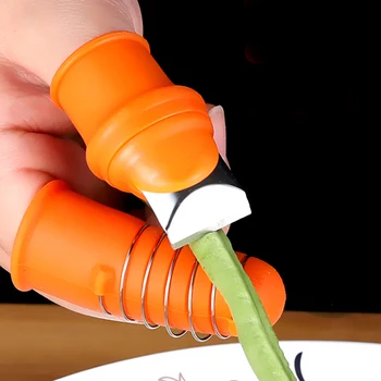 

1pc Silicone Thumb Knife Agricultural Protective Nails Cutter Garden Fast Picking Harvesting Plant Fruits Vegetables Separator