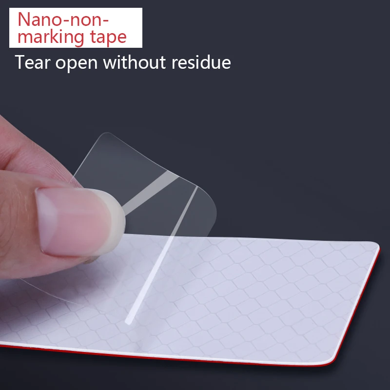 Внутреннее автомобильное отражающее Предупреждение Стикеры Nano клейкие ленты полосы света автомобиля ночного вождения Предупреждение Стикеры, футболка с принтом "автомобиль" всего тела багажник Стикеры стайлинга автомобилей Декор