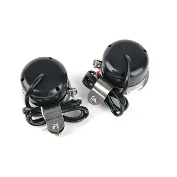 

A Pair Of Motorcycle Waterproof Plating Horns Electric Motorcycle Modified Horn Speaker Motorcycle Modification Horn