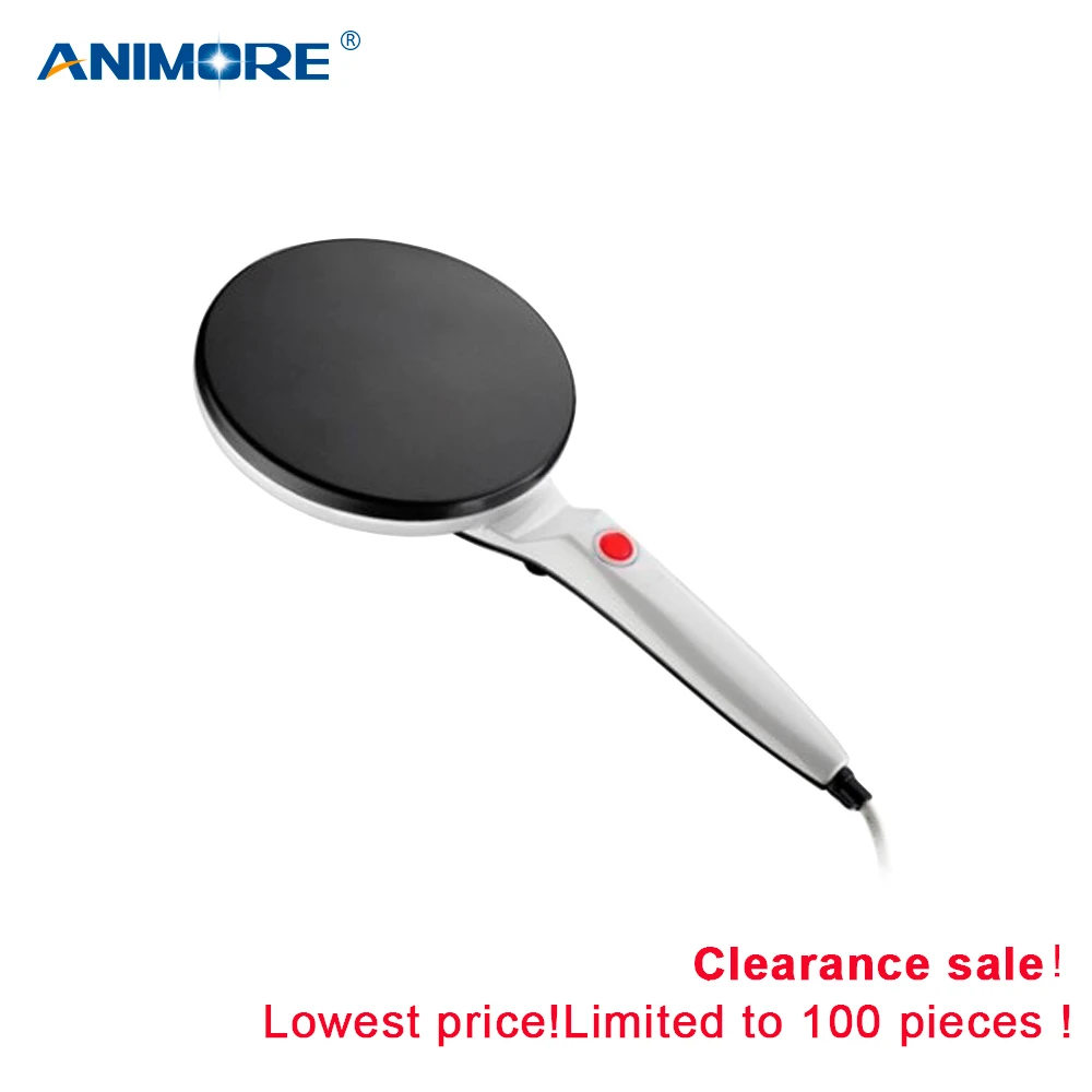 

ANIMORE Electric Cooking Pancake Machine Crepe Maker Pizza Kitchen Non-stick Griddle Baking Pan Cake Machine Tools (Without Box)