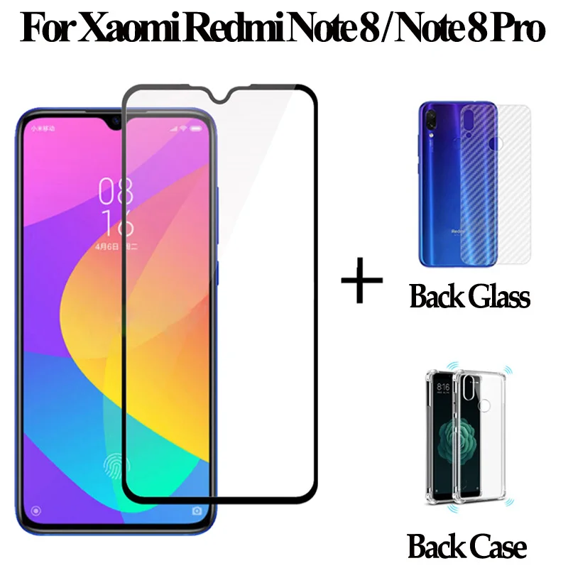 Bakeey Xiaomi Redmi Note 8 360º Curved Screen Front Back Double Sided Full Body 9h Tempered Glass Metal Magnetic Adsorption Flip Protective Case Sale Banggood Com