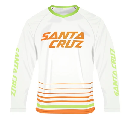 Jersey 06 MTB MX DH Джерси для горного велосипеда, футболки для велоспорта, одежда для мотокросса и эндуро, одежда для мужчин и женщин для внедорожного спуска, Майо - Цвет: Jersey 06