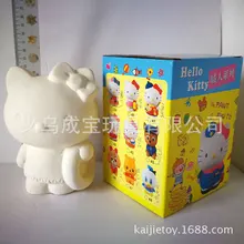 A94 персонал человек серии керамический цветной рисунок белая основа для поделок, керамические гипсовые цветные рисовальные куклы белая основа дети Handmad