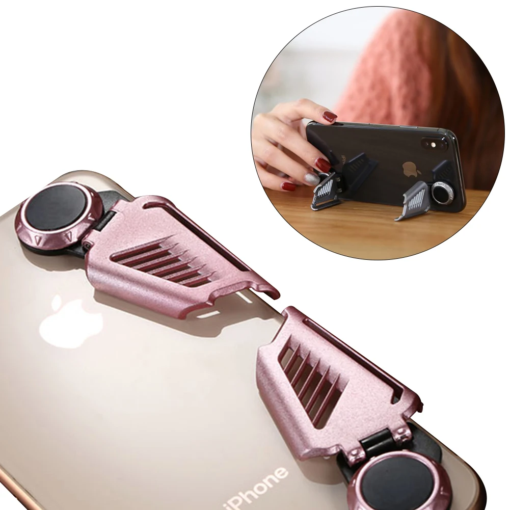 

Mobile Gaming Controller Holder for PUBG Universal Potrable Game Handle for Samsung Note 10+ Desktop Phone Holder Stand Support