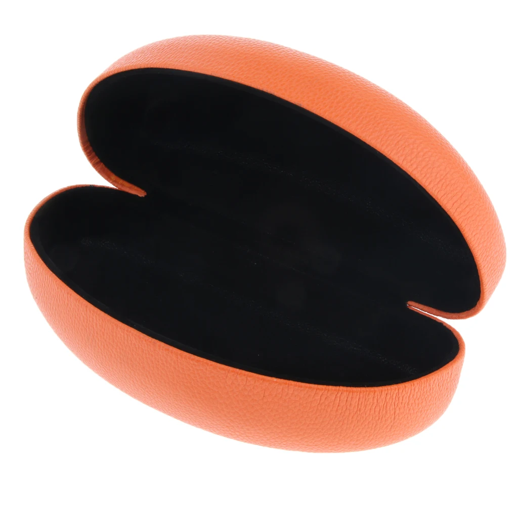 Большие металлические жесткие футляры для очков Солнцезащитные очки защитный чехол оранжевый