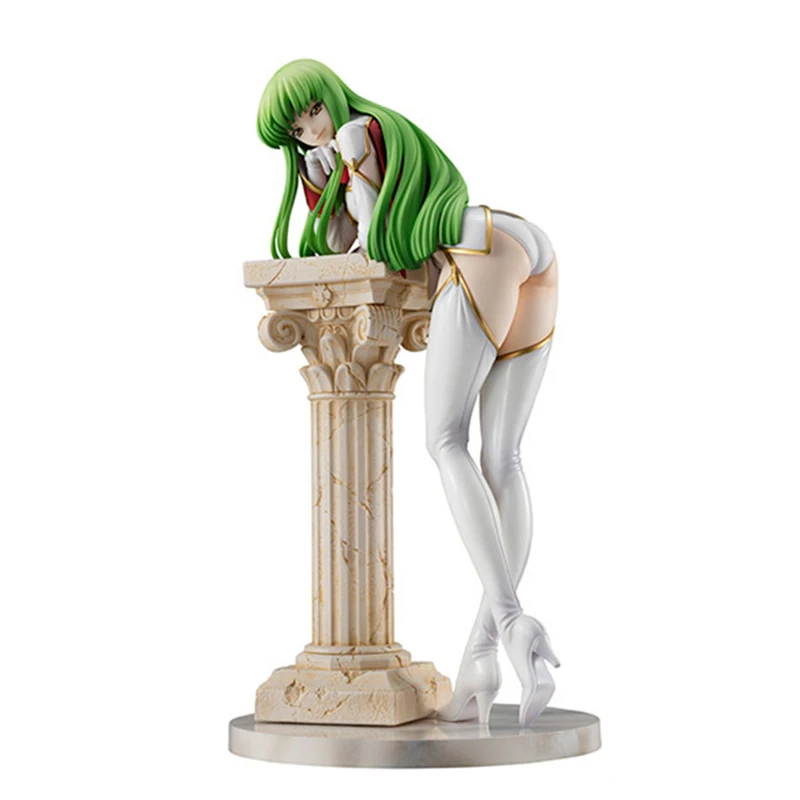 

19cm Japan Anime CODE GEASS Lelouch of the RE:surrection C.C. Native PVC Action Figure Collectible Mode Toys